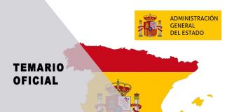 Temarios de oposiciones del Estado 2019