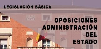 Legislación básica Oposiciones Administración del Estado